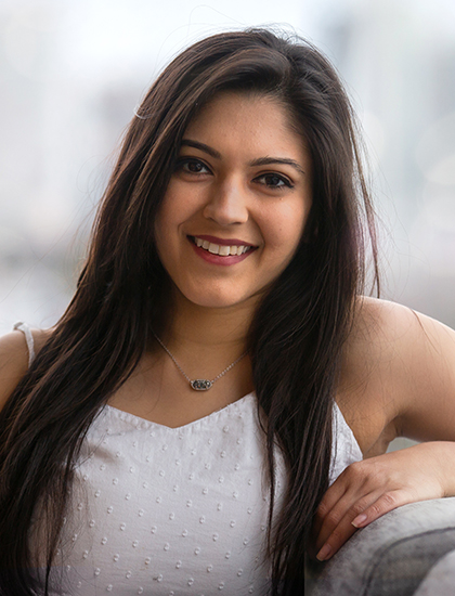 Smiling Hispanic Girl